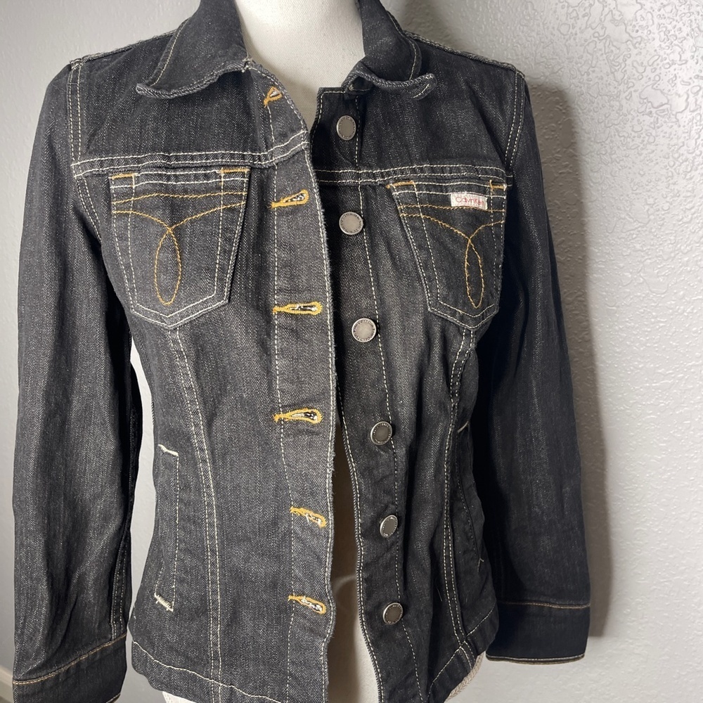 Calvin Klein Jacket Button Up - image 7